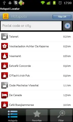 Hotspot Locator android App screenshot 3